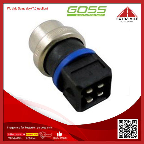 Goss Engine Coolant Temp Ecu Sensor For Volkswagen Beetle 9C 2.0L AQY I4 8V SOHC