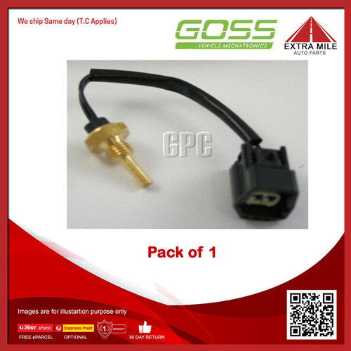 Goss Coolant temp sensor For Volvo XC70 2.4L XC AWD B 5244 T3 147KW Petrol