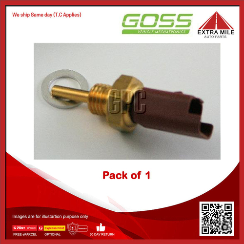 Goss Coolant temp sensor For Fiat Ritmo 1.4L 198AXA1B 192 B2.0L00 66KW Petrol