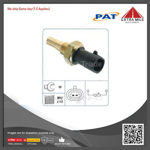 PAT Coolant temperature sensor For Vauxhall Vectra 2.2L Z22SE I4 DOHC Hatchback