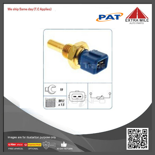 PAT Coolant temperature sensor For Volvo 760 Turbo 2.3L B23ET I4 8V SOHC