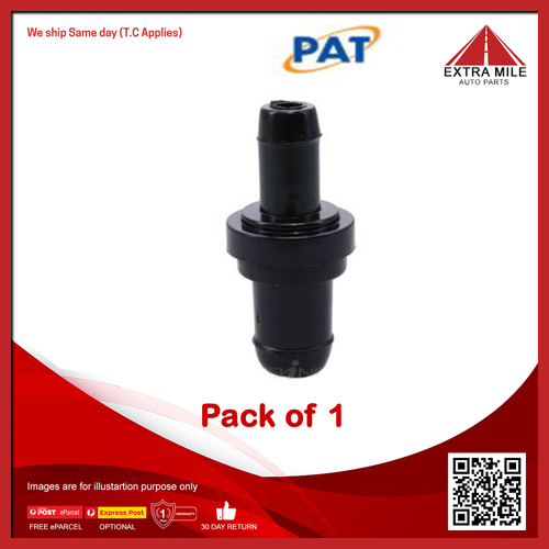 PAT PCV Valve For Toyota Vista SI11R 2.0 litre 2SELU 1982-1986