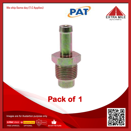 PAT PCV Valve For Toyota Rav4 ZCA25R, ZCA26R 1.8 Litre 1ZZFE