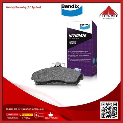 Bendix Ultimate Brake Pad Set Front - DB1108-ULT