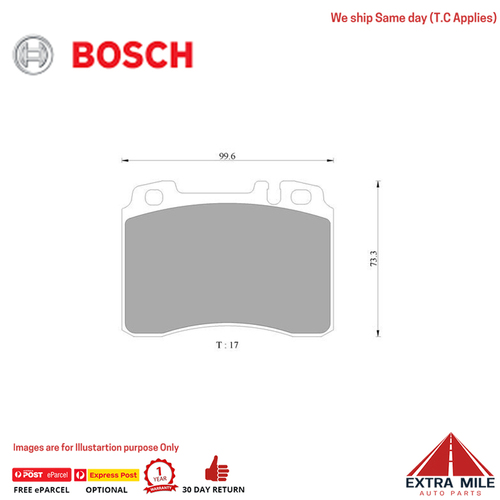 Bosch Brake Pad Set - DB1320UL