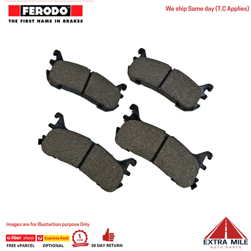 Ferodo Brake Pad Set Front For MAZDA 323 FA4 1/1977 - 10/1985 DB153GP