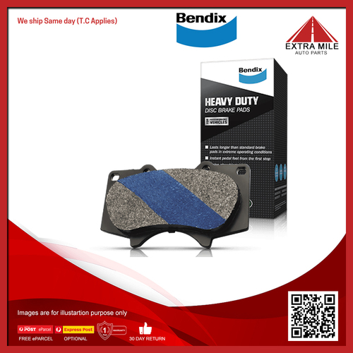 Bendix Heavy Duty Brake Pad Set Rear - DB1803-HD