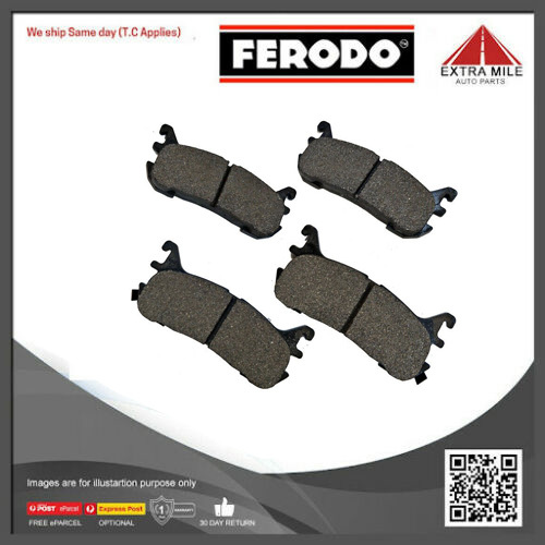 Ferodo Brake Pads Rear For VOLVO 260 SERIES 2.8 DB2GP