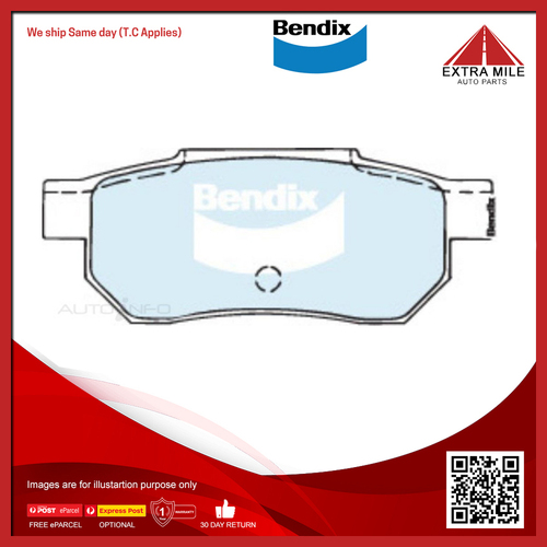 Bendix Advance Brake Pad Set Rear For Honda Accord CA, Prelude BA, Vigor CA