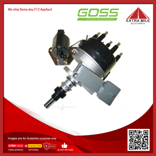 Goss Distributor For Ford LTD DA DC DL 3.9L,4.0L I6 12V SOHC - DB605NC