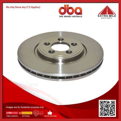 DBA Front Street Standard Disc Rotor For Jaguar S Type, XF, SJ6, XJ8,XK- DBA2174