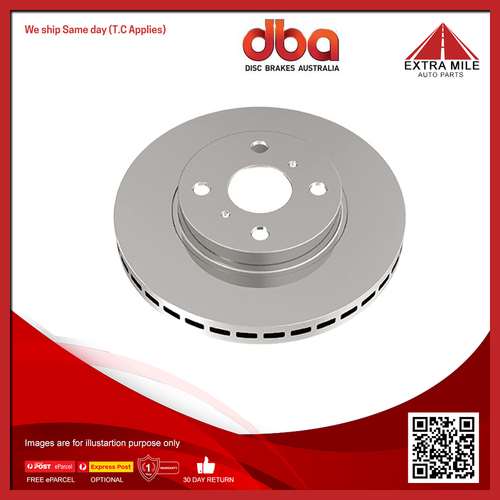 DBA Disc Brake Rotor Front Vented 300mm For Mercedes-Benz - DBA2256