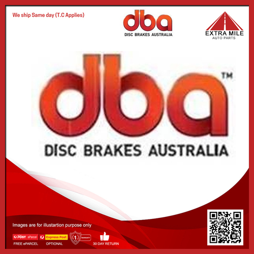 DBA Front Disc Brake Rotor For Lexus RX MCU15 300 3.0L 1MZ-FE- DBA2712S