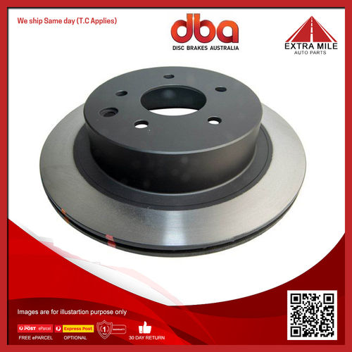 DBA Rear 4000 Heavy Duty Disc Rotor For Nissan, Renault, Toyota - DBA574