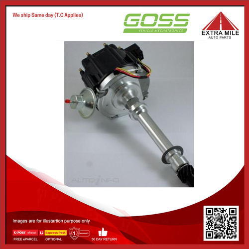 Goss Distributor For Statesman de Ville HQ 5.7L 350 V8 OHV Sedan - DCV8HEIN