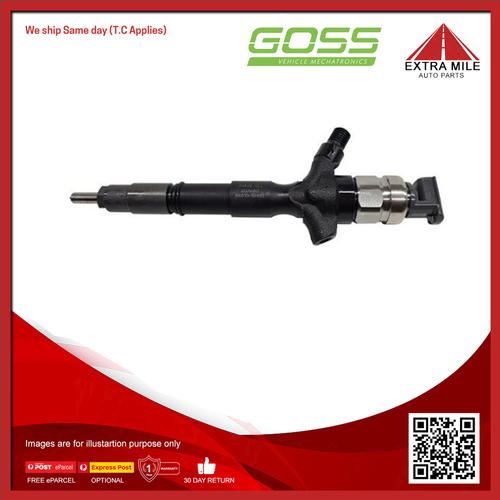 Goss Genuine OEM Fuel Injector For Toyota LandCruiser Prado KDJ150R,KDJ155R 3.0L