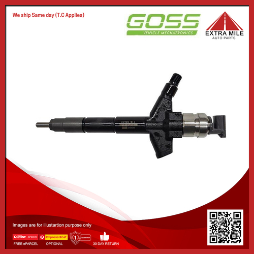 Goss Genuine OEM Fuel Injector For Nissan Navara RX, ST, ST-X D40 2.5L YD25DDTi