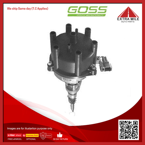 Goss Distributor For Toyota LandCruiser FJ80R 4.0L 3FE I6 12V OHV - DJ61240N