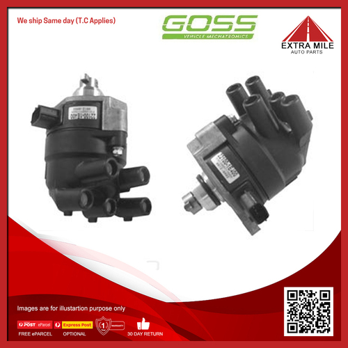 Goss Distributor For Nissan Bluebird U13 2.4L KA24DE I4 16V DOHC - DJE1400N