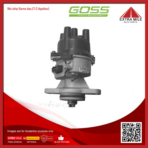 Goss Distributor For Nissan Sentra SL N14 1.6L GA16DE I4 16V DOHC - DJP8605N