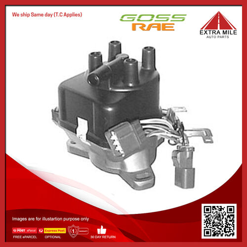 Goss Distributor For Honda Prelude S BA 2.2L F22A1 I4 16V SOHC - DJTD59UN