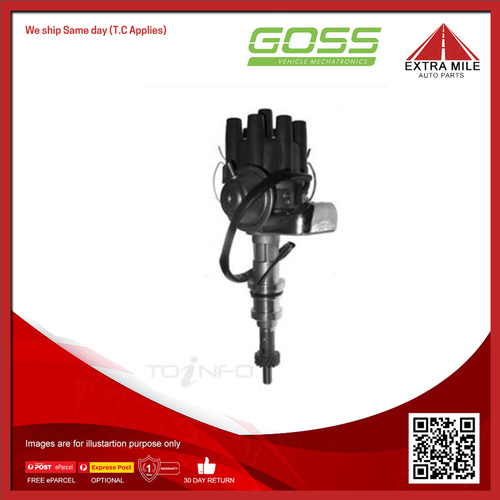 Goss Distributor For Ford Falcon XT XY 4.9L 302 WIND 2V V8 16V OHV - DMCWIN