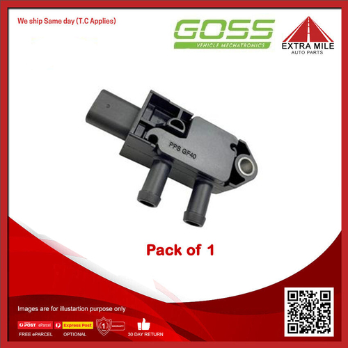 Goss DPF Sensor For Mitsubishi Pajero 3.2L 4WD (V88V, V98V) 4M41 147KW Diesel