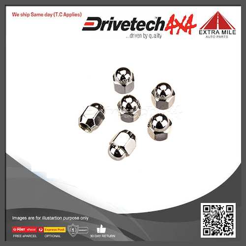 Drivetech 4x4 Wheel Nut Kit For Toyota LandCruiser 4.0L/3.6L/4.2L/3.4L