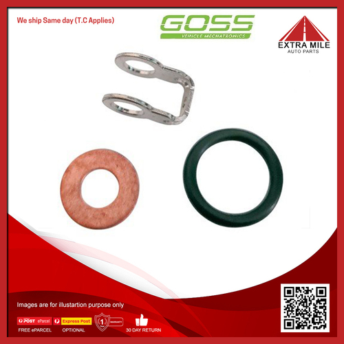 Goss Fuel Injector Seal Kit For Nissan Patrol DX ST ST-L 3.0L ZD30DDTi 16V DOHC