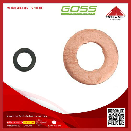 Goss Fuel Injector Seal Kit For Alfa Romeo 147 Corse 1.9L 937A5 I4 16V DOHC