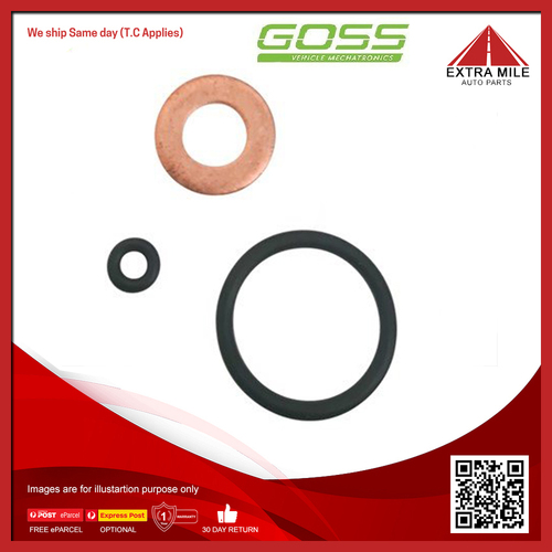 Goss Fuel Injector Seal Kit For Volkswagen Touareg V6 7P 3.0L CRCA V6 24V DOHC