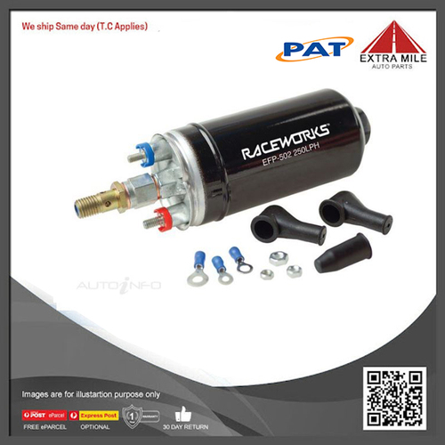 PAT Electronic Fuel Pump (044 Style 310Lph 3Bar) - EFP-502