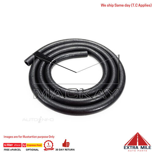 Mackay Emissions Control, Fuel Vapour, Vacuum Hose 4MM (5/32) Id X 2M Length