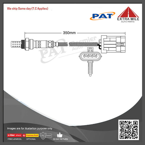 PAT Oxygen Sensor For Great Wall X240 2.4L 4x4 Petrol SUV  -  EGO-012