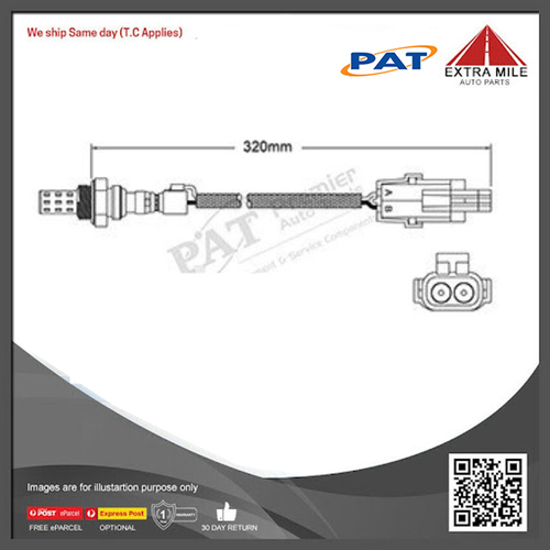 PAT Oxygen Sensor For Volvo V40 VW 2.0L,1.8L Petrol  -  EGO-013