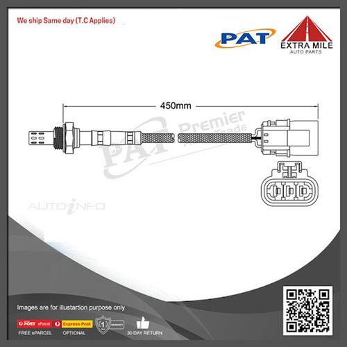 PAT Pre-Cat. Oxygen Sensor For Nissan 200SX S14 2.0L Turbo 4CYL SR20DET