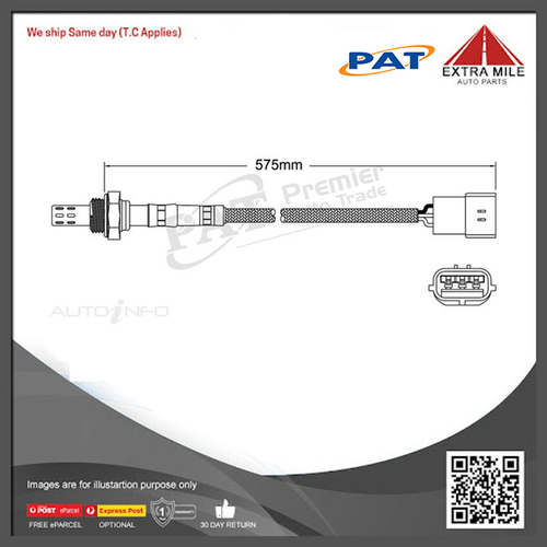 PAT Pre-Cat. Oxygen Sensor For Kia Credos 2.0L 4CYL FE-D I4 16V DOHC - EGO-026