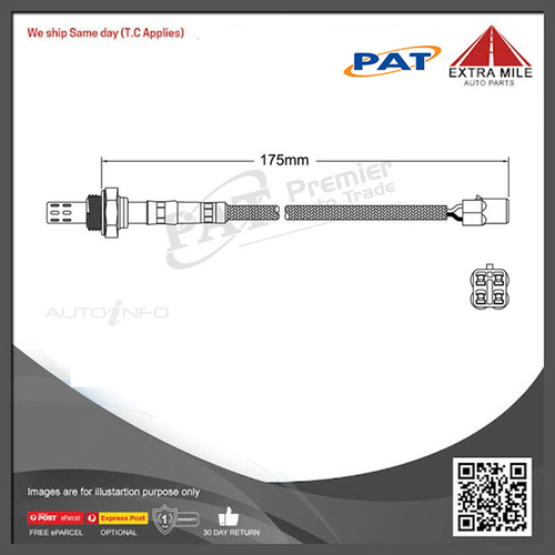 PAT Pre-Cat. Oxygen Sensor For Subaru Impreza WRX 2.0L Turbo 4CYL EJ20G