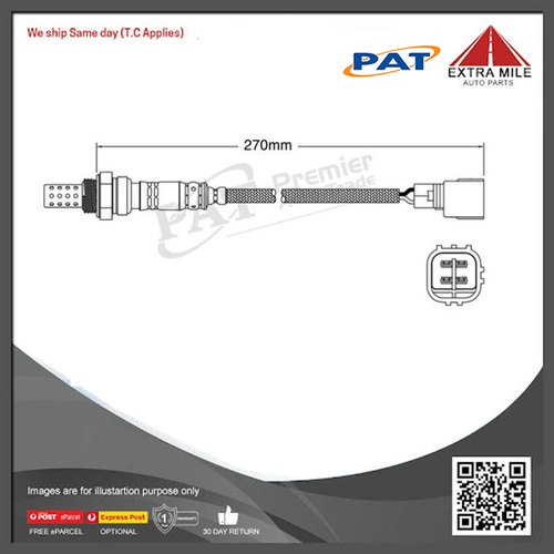 PAT Oxygen Sensor For Daihatsu Terios J102 1.3L 4x4 Petrol SUV  -  EGO-138