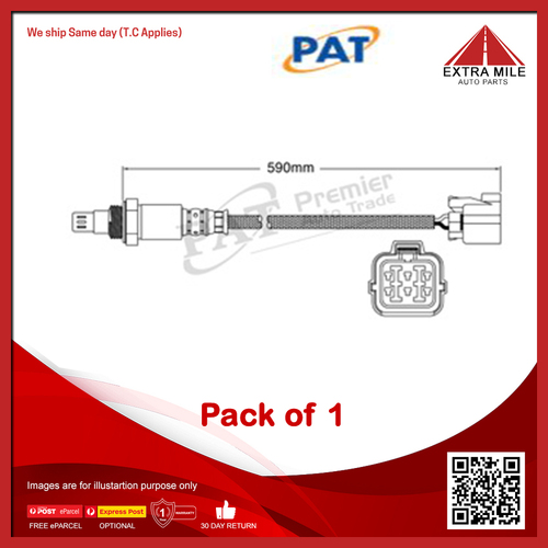 PAT Exhaust Gas Oxygen Sensor For  Subaru SVX C12 3.3 litre EG33 F6