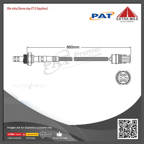 PAT Pre-Cat. Oxygen Sensor For Mercedes Benz CLK430 W208 4.3L 8CYL M113