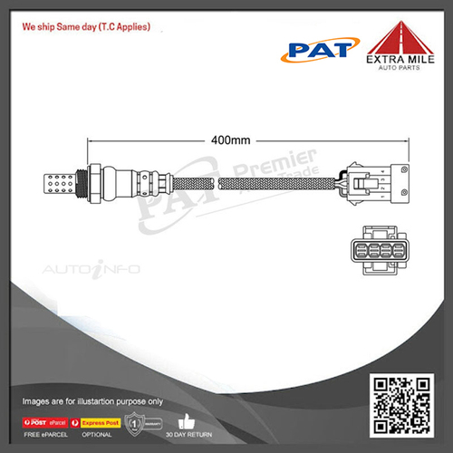 PAT Pre-Cat. Oxygen Sensor For Citroen C4 1.6L 4CYL NFU - EGO-216