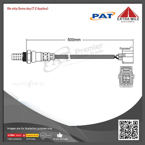 PAT Pre-Cat. Oxygen Sensor For Dodge Avenger JS 2.0L 4CYL ECN - EGO-379