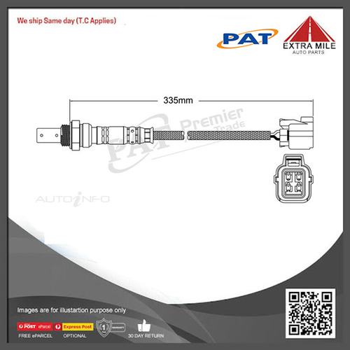 PAT Pre-Cat. Oxygen Sensor For Honda Accord 2.0L 4CYL F20B - EGO-491