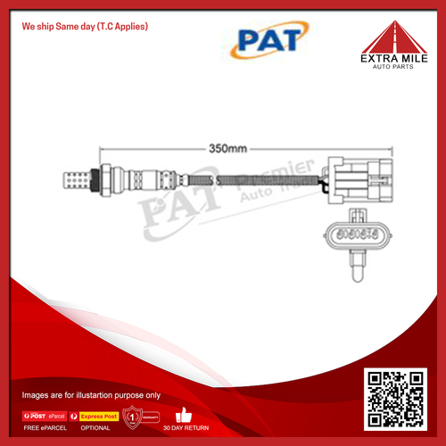 PAT Exhaust Gas Oxygen Sensor For  Holden Statesman WM 6.0L V8 L76, L98