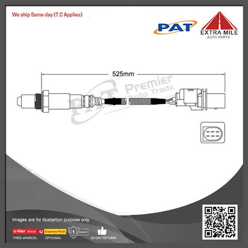 PAT Oxygen Sensor For Alfa Romeo Brera JTS (939) 2.2L Petrol Hatchback