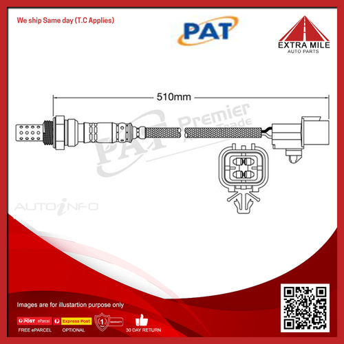 PAT Oxygen Sensor Pre-Catalytic For Mitsubishi Lancer LS ES VR-X CH 2.4L