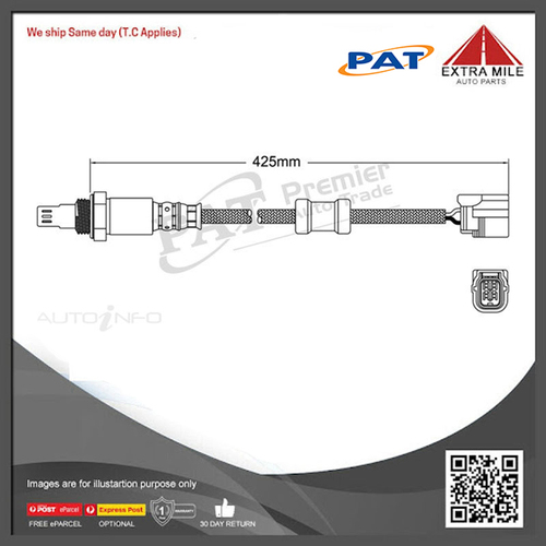 PAT Pre-Cat. Oxygen Sensor For Honda CRV RE 2.4L 4CYL K24Z1,K24A - EGO-580