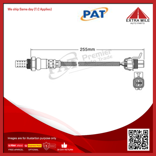 PAT Exhaust Gas Oxygen Sensor For  Holden Berlina VE 3.0L V6 LF1, LFW