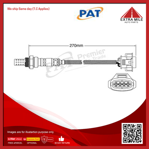 PAT Exhaust Gas Oxygen Sensor For  Holden Cruze CD, CDX JG, JH 1.8L F18D4 [2H0]